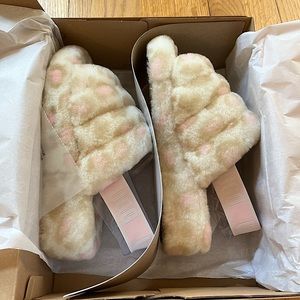 Fluff Yeah Slide Panther Print Ugg Slippers